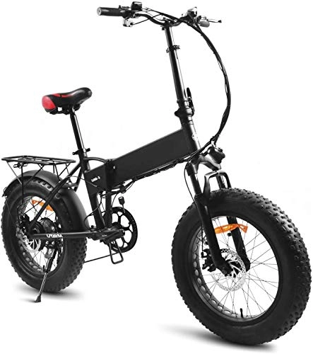 Electric Bike : ZXL Folding Electric Bike, 20 inch Electric Bicycle with Dual Disc Brakes, 48V 8Ah Removable Lithium-Ion Battery, Electric Bike Power Assist, 250W Brushless Gear Motor, E Bike Suitable for Adults