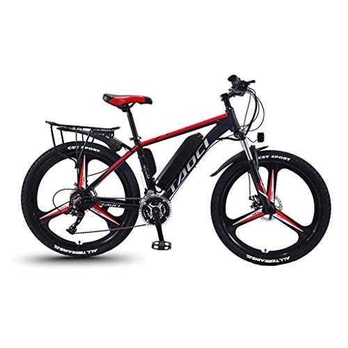 Electric Bike : ZXN 26-inch Electric Bike LCD Liquid Crystal Display, all-aluminum Alloy Frame, powers Off-road Adult Speed Bikes For Mountain Bikes
