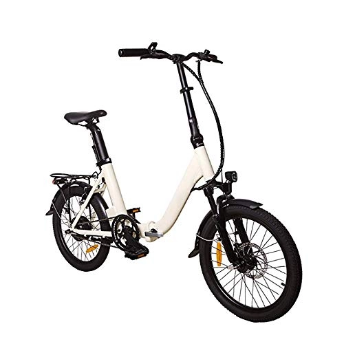 Electric Bike : ZXWNB Folding Electric Bike Ultra-Light Hidden Battery Electric Bicycle Adult Mobility Electric Bike, 20 Inches
