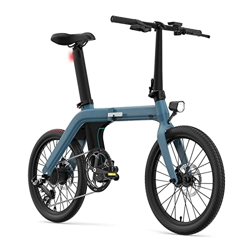 Electric Bike : ZYLEDW Adult 250W Electric Bike Folding 20 Inch Electric Bicycle 36V 11.6Ah Removable Lithium Battery 7-Speed Gear Ebike 25km / H (Color : 36V 11.6AH)