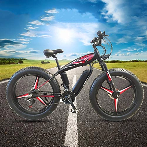 Electric Bike : ZYQ Electric Mountain Bike 20In Tire 250W Brushless Motor 36V 12AH Removable Large Capacity Battery Lithium E-Bikes Electric Bicycle 21 Speed Gear Shimano Shifting System And Three Working Modes