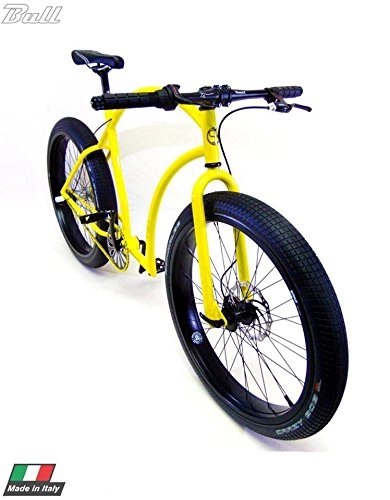 Fat Tyre Bike : Cicli Ferrareis mtb Fat bike fixed custom bike