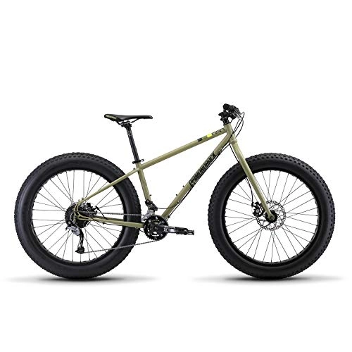 Fat Tyre Bike : Diamondback Bicycles Unisex's El OSO Uno, Fat Hardtail Mountain Bike, 16, Green, SM / 16