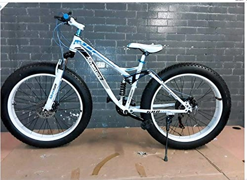Fat Tyre Bike : FAT BIKE Adventure 26 * 4.0 BIG tyres Mountain Bike Fatbike Full Suspension bike