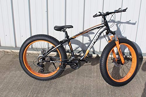 Fat Tyre Bike : JHI Bigfoot Fat Bike Orange