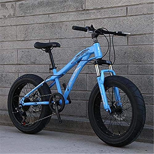Fat Tyre Bike : Leifeng Tower Lightweight， Fat Tire Bike Bicycle, Mountain Bike for Adults And Teenagers with Disc Brakes And Spring Suspension Fork, High Carbon Steel Frame Inventory clearance