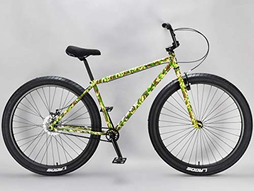 Fat Tyre Bike : Mafiabikes Street Elite Bomma 29" 29 inch Wheelie Bike Skid Row