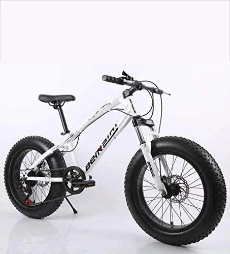 Fat Tyre Bike : MJY Fat Tire Mens Mountain Bike, Double Disc Brake / High-Carbon Steel Frame Cruiser Bikes, Beach Snowmobile Bicycle, 26 inch Wheels 5-25, 24 Speed