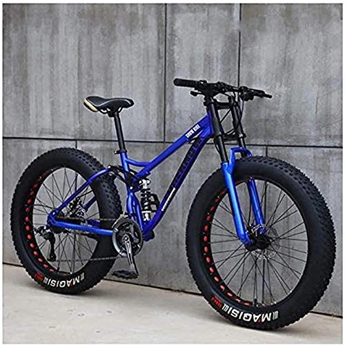 Fat Tyre Bike : MOME 21SpeedRoad Bikes Fat Tire Mountain Bike, 26 inch Mountain Bike Bicycle with disc Brakes, Frames from Carbon Steel, Suitable for People Over 175 cm United Racing Bike City Commuter Bicycle