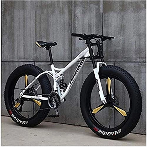 Fat Tyre Bike : MOME 7SpeedRoad bike fat tire mountain bike 26 inch mountain bike, with disc brakes, road bikes have many uses, They are very suitable for fitness, commuting, adventure, leisure, etc,