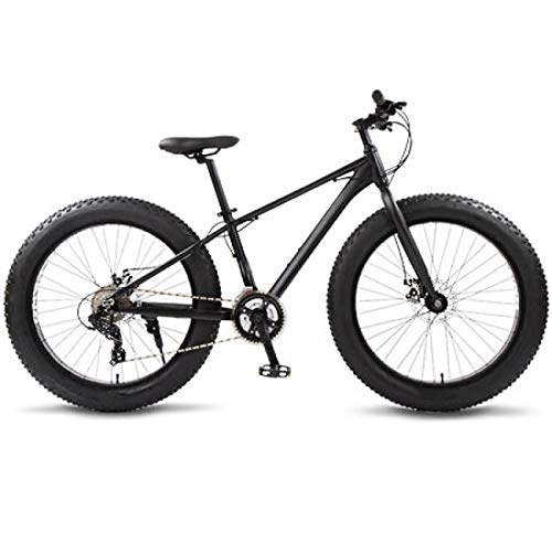 Fat Tyre Bike : Mountain Bike, Road Bikes Bicycles Full Aluminium Bicycle 26 Snow Fat Tire 24 Speed Mtb Disc Brakes, for Urban Environment and Commuting To and From Get Off Work