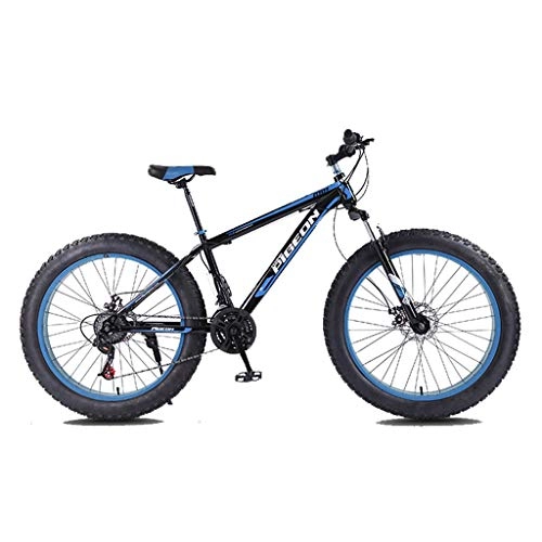 Fat Tyre Bike : Mountain Bike Youth Adult Mens Womens Bicycle MTB 26" Mountain Bicycles 24 Speeds For Adult Teens Bike Lightweight Aluminium Alloy Frame Disc Brake Front Suspension Mountain Bike for Women Men Adults