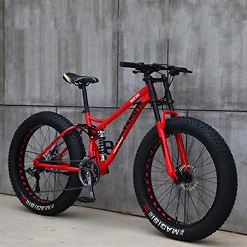 Fat Tyre Bike : Mountain bikes, 26-inch 7 / 21 / 24 / 27 speed bicycles, male and female student variable speed bicycles