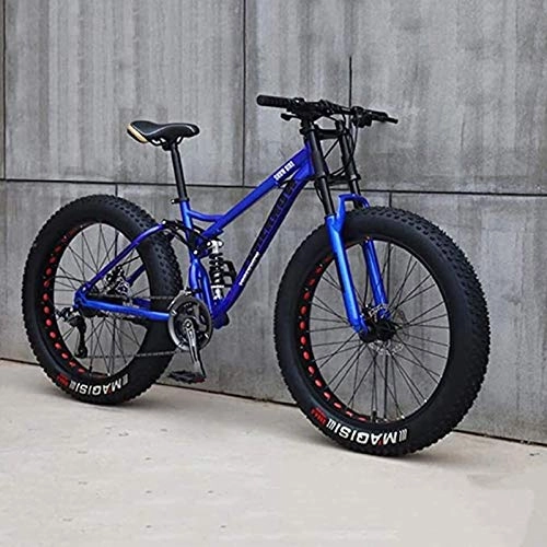 Fat Tyre Bike : Mountain bikes, 26-inch 7 / 21 / 24 / 27 speed bicycles, male and female student variable speed bicycles