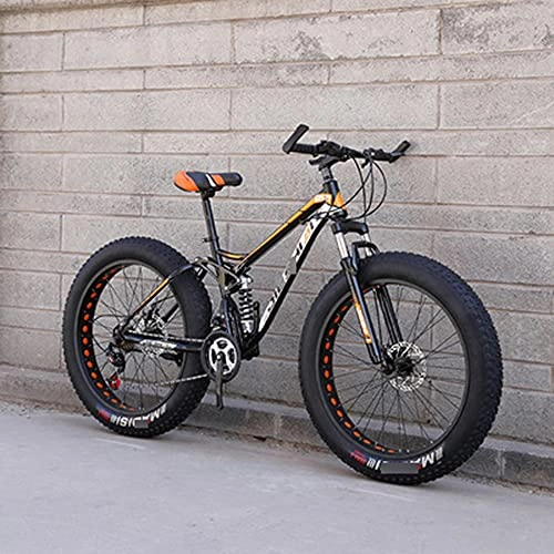 Fat Tyre Bike : Mountain Bikes Cycling Cross Country Off-Road Bicycle Variable Speed Mtb Road Fat Tire Trail Bikes For Men And Women 21 Speed 26 Inch Hollow out