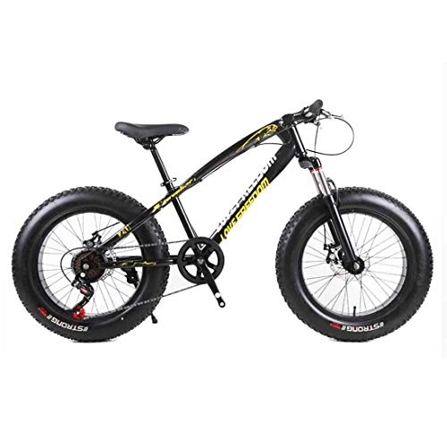 Fat Tyre Bike : MUYU Adult Mountain Bike 20-Inch Carbon Steel Frame 21-Speed (24-Speed, 27-Speed) Road Bike, Black, 27speed