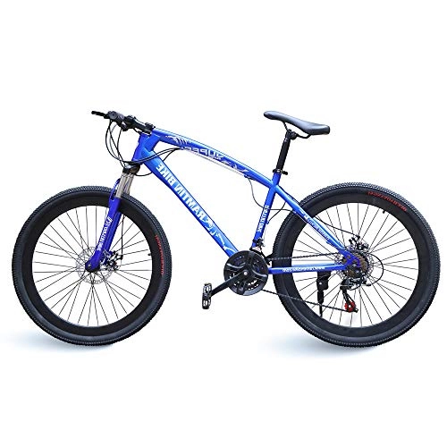 Fat Tyre Bike : ramtin bike Blue Alloy Double wall rim bicycle mountain road city 26