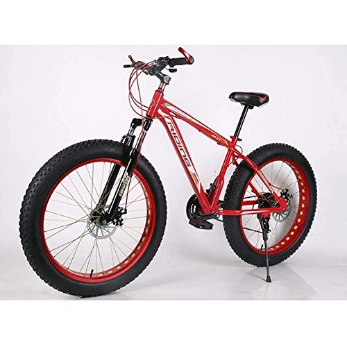 Fat Tyre Bike : XIAOFEI Bicycle 21 Speed Mountain Bike 26 Inch 4.0 Fat Tire Snow Bike Double Disc Shock Absorbing Bicycle, A3