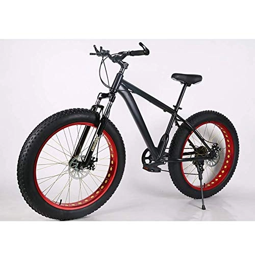 Fat Tyre Bike : XIAOFEI Bicycle 21 Speed Mountain Bike 26 Inch 4.0 Fat Tire Snow Bike Double Disc Shock Absorbing Bicycle, A4