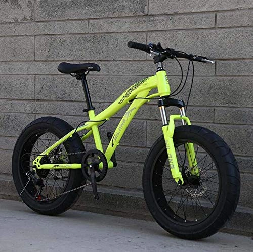 Fat Tyre Bike : ZTBXQ Fitness Sports Outdoors Fat Tire Bike Bicycle Mountain Bike for Adults And Teenagers with Disc Brakes And Spring Suspension Fork High Carbon Steel Frame