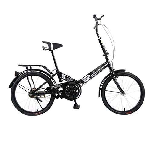 Folding Bike : 20 Inch Folding Bicycle for Men Women Light Work Adult Adult Ultra Light Variable Speed Portable Adult Small Student Male Bicycle Folding Adult MTB Carrier Bicycle Bike Lightweight Damping Bicycle