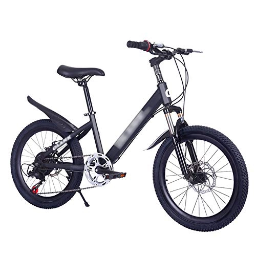 Folding Bike : 20 Inch, Mountain Bike Folding Bikes with High Carbon Steel Frame, 6 Speed Featuring A Comfortable Saddle, Double Disc Brake Anti-Slip Bicycles