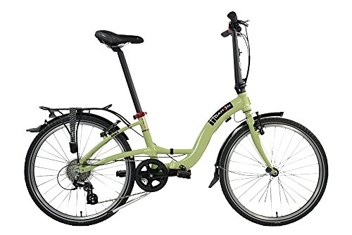 Folding Bike : 2017 Dahon Briza D8 Folding Bike with 24" Wheels in Green