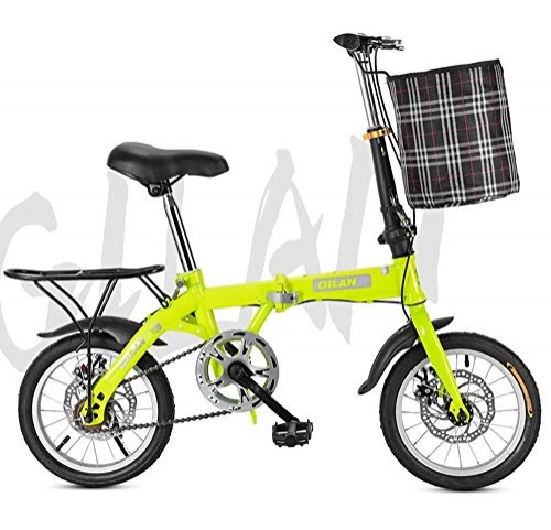 Folding Bike : ABDOMINAL WHEEL Folding Bicycle, Speed Folding Bike for Men And Women Folding Speed Bicycle Damping, Portable Adult Small Student Male Bicycle Folding Carrier Bicycle Bike