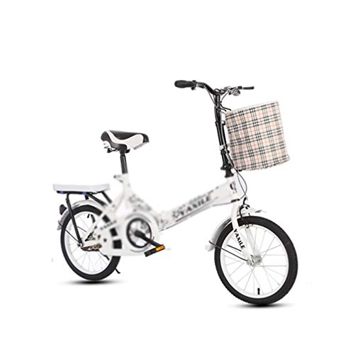 Folding Bike : ADOSB Folding Bicycle - Creative Fashion Personality Folding Bicycle Bicycle Unisex Folding Bicycle Lightweight And Durable