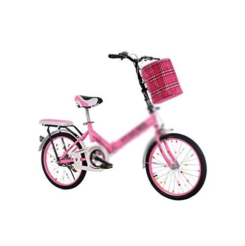 Folding Bike : ADOSB Folding Bicycle - Creative Personality Folding Bicycle Bicycle Unisex Folding Bicycle Lightweight And Durable