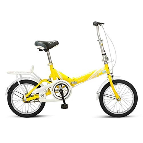 Folding Bike : ADOSB Folding Bicycle - Creative Simple Personality Folding Bicycle Ultra Light Portable Durable Folding Bicycle