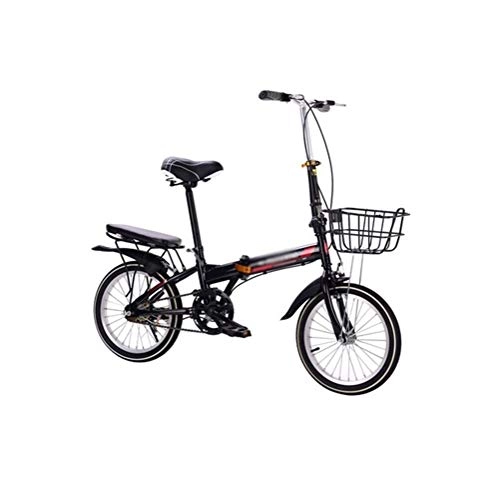 Folding Bike : ADOSB Folding Bicycle - Fashion Personality Folding Bicycle Personality Shock Absorption Ultra Light Portable Exquisite And Durable Folding Bicycle