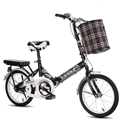 Folding Bike : ADOSB Folding Bicycle - Home Fashion Durable Folding Bicycle Personality Shock Absorption Ultra Light Portable Exquisite And Durable Folding Bicycle