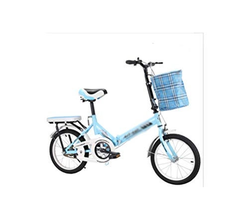 Folding Bike : ADOSB Folding Bicycle - Simple Folding Bicycle Bicycle Unisex Folding Bicycle Lightweight And Durable