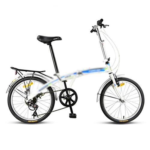 Folding Bike : ADOSB Folding Bicycle - Simple Household Fashion Folding Bicycle Personality Shock Absorption Ultra Light Portable Exquisite And Durable Folding Bicycle