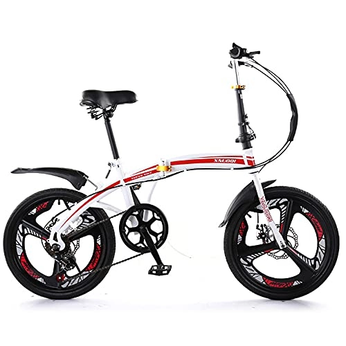 Folding Bike : Agoinz Cycling Ergonomic Mountain Bikes Fast Folding Thickened High Carbon Steel Material, Six Level Sensitive Shifting, For 20 Inch, ​For Adults Men Women