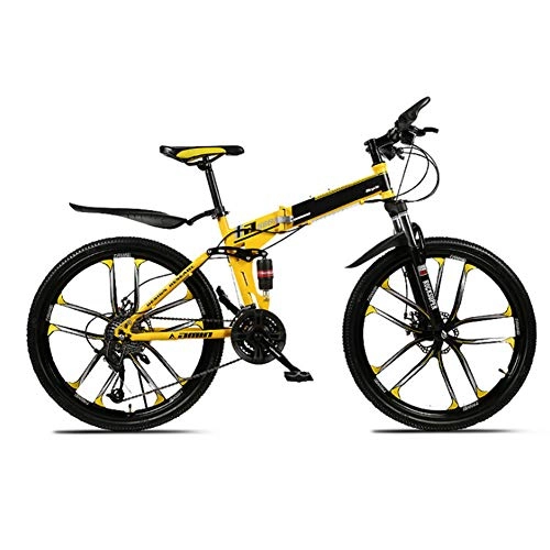 Folding Bike : AINY 20-Inch Folding Speed Bicycle - Student Folding Bike for Men And Women Folding Speed Bicycle Damping Bicycle, Shockabsorption Shockabsorption