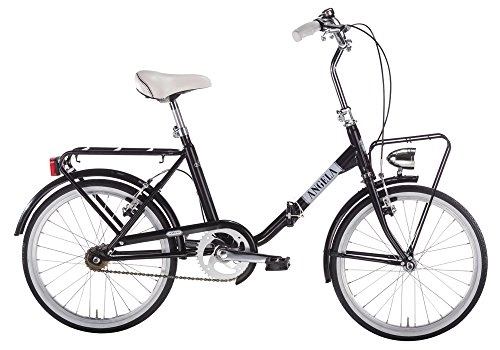 Folding Bike : ANGELA - Bicicletta pieghevole 20'' 1s