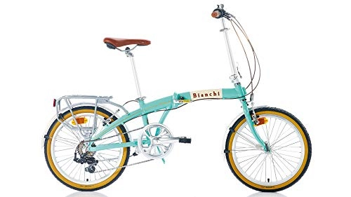 Folding Bike : Bianchi 20 Folding VN 7 V Unisex Folding Bike