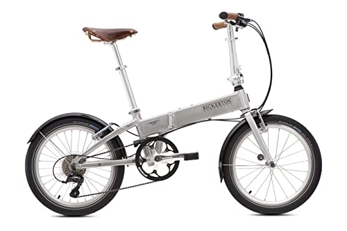 Folding Bike : Bickerton Argent 1909 Folding Bike, Lightweight Adult Bike With Shimano 9 Speed Gear Range, 20" Classically Designed Fold Up Bike, Compact & Reliable Foldable Bike To Get You Moving, Easy Fold Bicycle