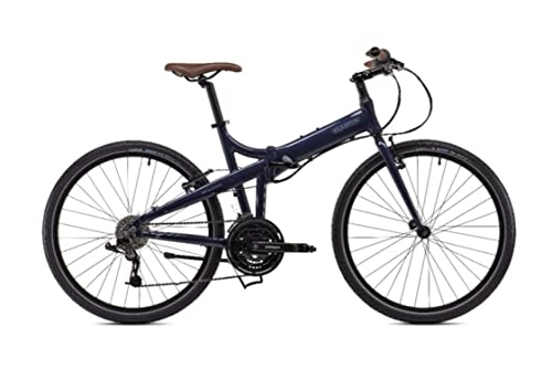 Folding Bike : Bickerton Docklands 1824 Folding Bike, Lightweight Adult Bike 8 Speed Gear Range, 26" Classically Designed Fold Up Bike, Compact & Reliable Foldable Bike To Get You Moving, Quick & Easy Fold Bicycle