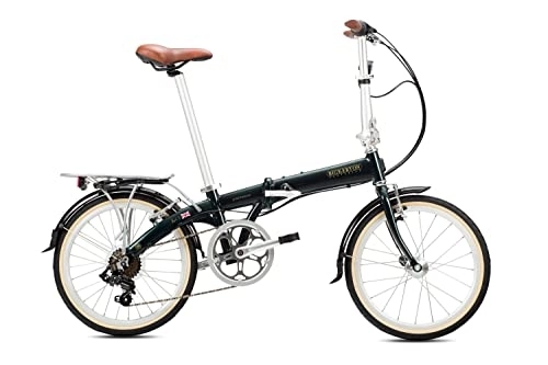 Folding Bike : Bickerton Junction 1707 Folding Bike, Lightweight Adult Bike With 7 Speed Gear Range, 20" Classically Designed Fold Up Bike, Compact & Sturdy Foldable Bike To Get You Moving, Quick & Easy Fold Bicycle