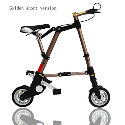 Folding Bike : Bicycle 18-Inch Folding Speed Bicycle - Student Folding Bike For Men And Women Folding Bicycle foldable bicycle (Size : A)