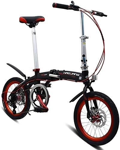 Folding Bike : Bicycle Aluminum Alloy Folding Bicycle Variable Speed Bicycle Mountain Bike City Bike Adult Students Kids Bicycle Road