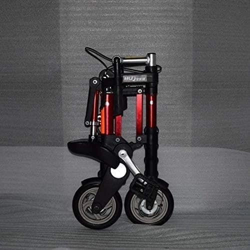Folding Bike : Bicycle, Factory direct sale 8-inch latest upgrade mini ultra light folding bicycle aluminum portable mountain bike