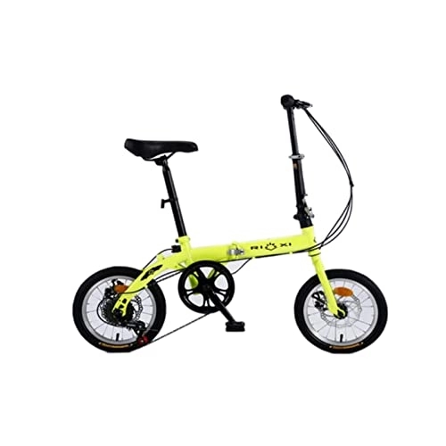 Folding Bike : Bicycle Folding Bicycle Lightweight Bike Children Road Bike Adult City 14 Inch 5 speed
