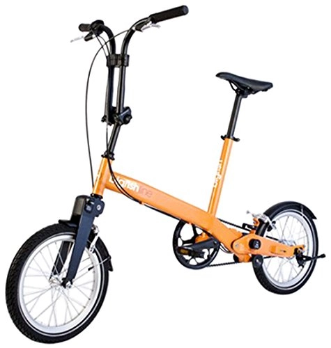 Folding Bike : Bigfish Folding Line 3 Speed Tw4 Folding Bike, Orange, One Size