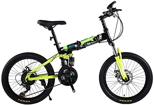Folding Bike : Bikes Student Bicycle Outdoor Bicycle For Children 20-Inch Mountain Bike For Children Travel Folding Bicycle For Children Speed ​​Mountain Bike Boy And Girl 3~15 Years Old Bicycle