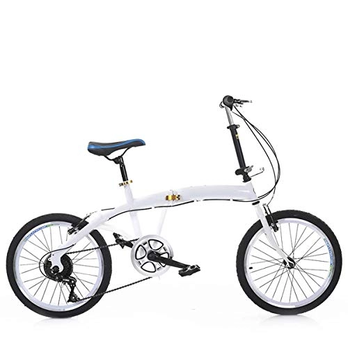 Folding Bike : CEALEONE Folding Bike, Great for Urban Riding and Commuting, Featuring Low Step-Through Steel Frame, Single-Speed Drivetrain, Front and Rear Fenders