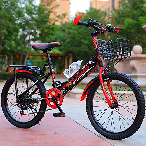 Folding Bike : City Bike Child, Fold Up Bike with Basket, Folding Mountain Bike Pedals, Folding Bicycle for Women, Foldable Bicycle Home, for Sports Outdoor Cycling Travel Work Out And Commuting, A3 18 inch red speed
